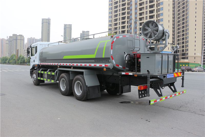 东风T5后双桥抑尘车(30-40型雾炮)